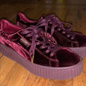 Puma Creeper Velvet Fenty shoes
